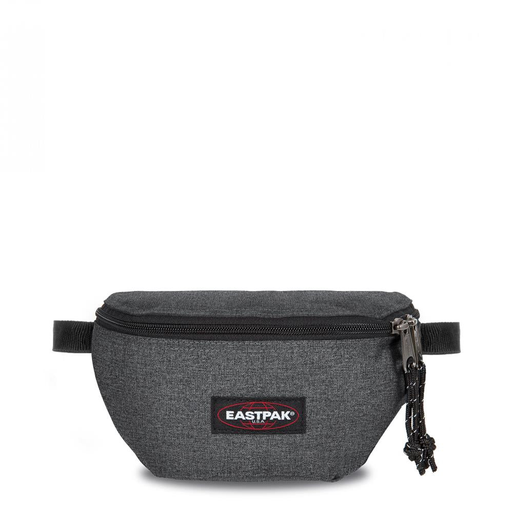 Eastpak SPRINGER, Kleine Umhängetasche, Black Denim (grau), 2L, Bauchtasche