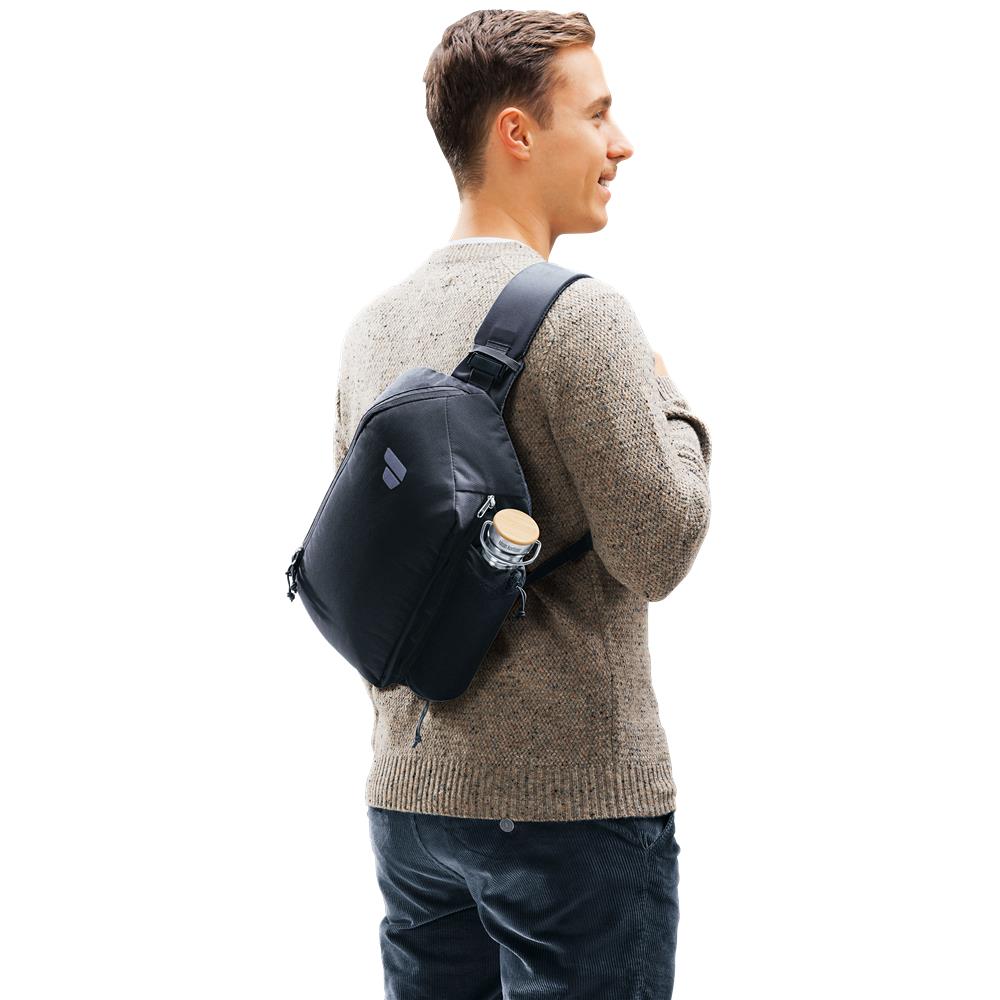 deuter Stroof 8, Umhängetasche, black (schwarz), 8L, Schultertasche