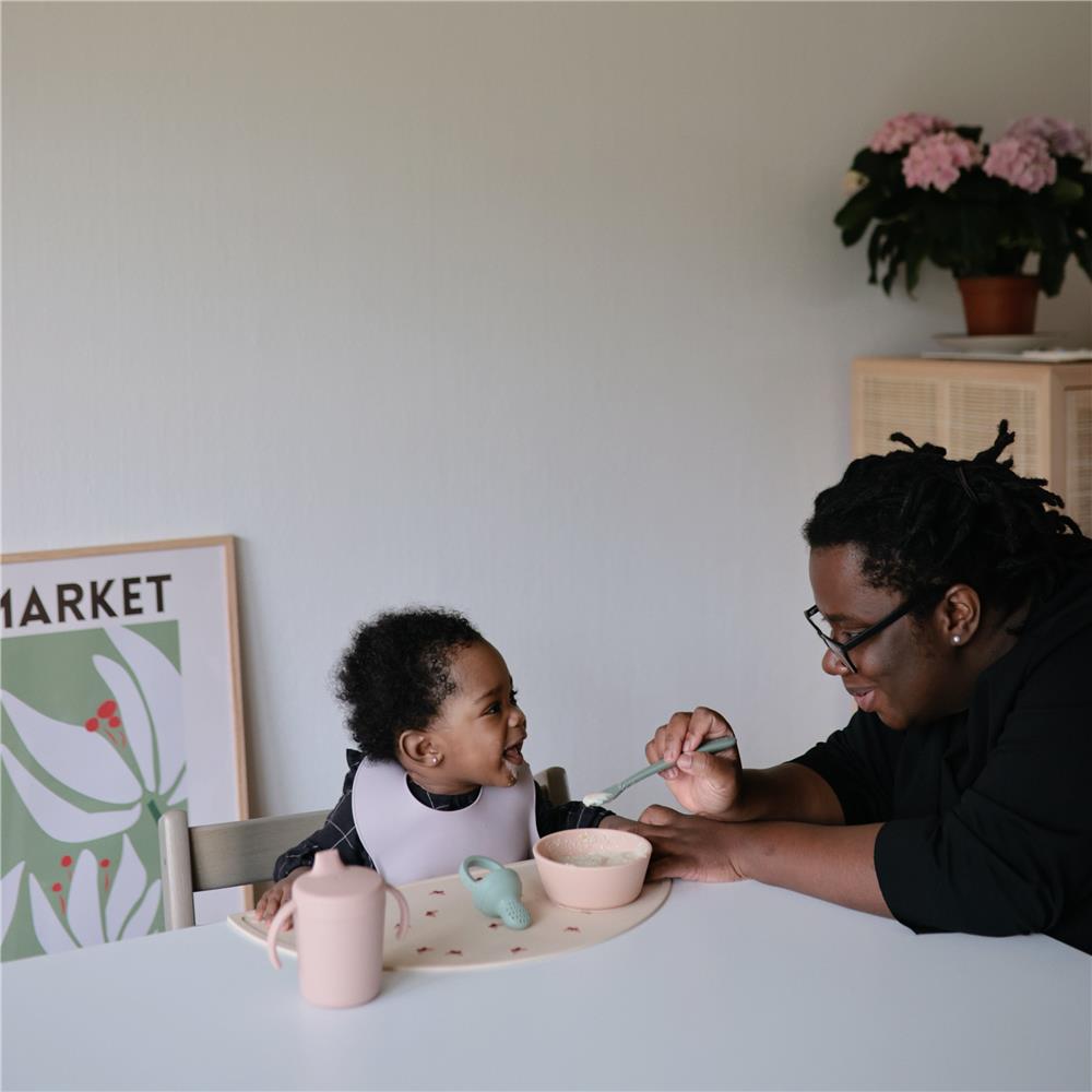 Mushie Silikon-Platzdeckchen, Butterflies, Tischset, BPA-frei