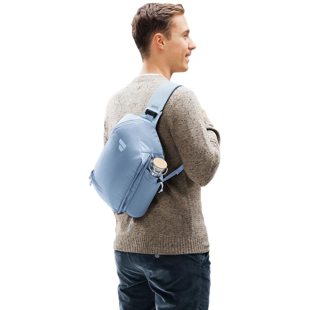 deuter Stroof 8, Umhängetasche, bluejay-polar (blau), 8L, Schultertasche