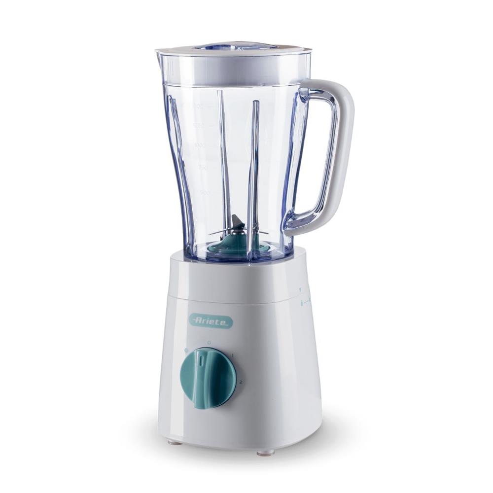 Ariete Breakfast Standmixer, Weiß, 1,5L Mixer mit Ice Crush Funktion, Klassisches Design