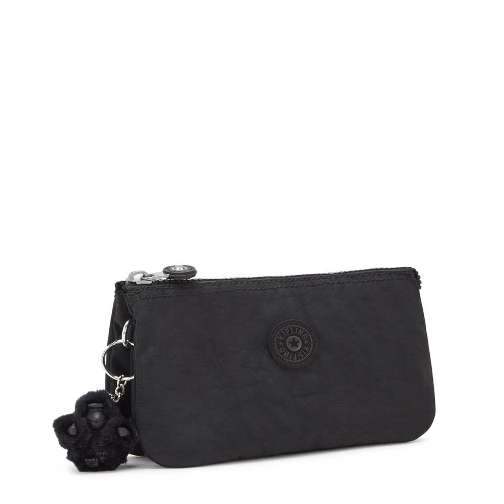Kipling CREATIVITY L, Clutch, Black Noir (schwarz), großer Organizer