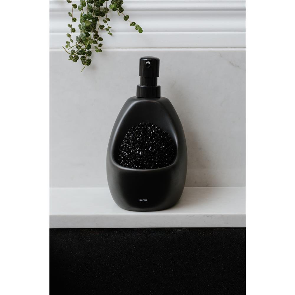 Umbra Joey Seifenspender Keramik 590 ml Schwarz Hygienespender