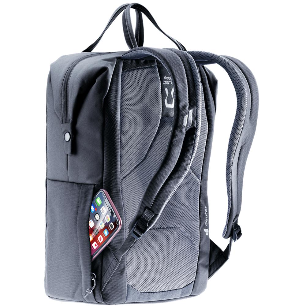 deuter Vista, Rucksack, black (schwarz), 18L, Toploader mit Reißverschluss