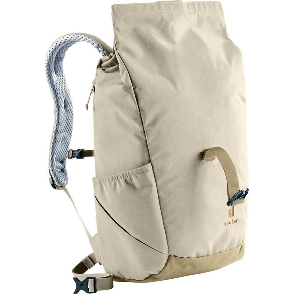 deuter Stepout, Rucksack, bone-desert (beige), 22L, mit Flaschenhalter und Laptopfach