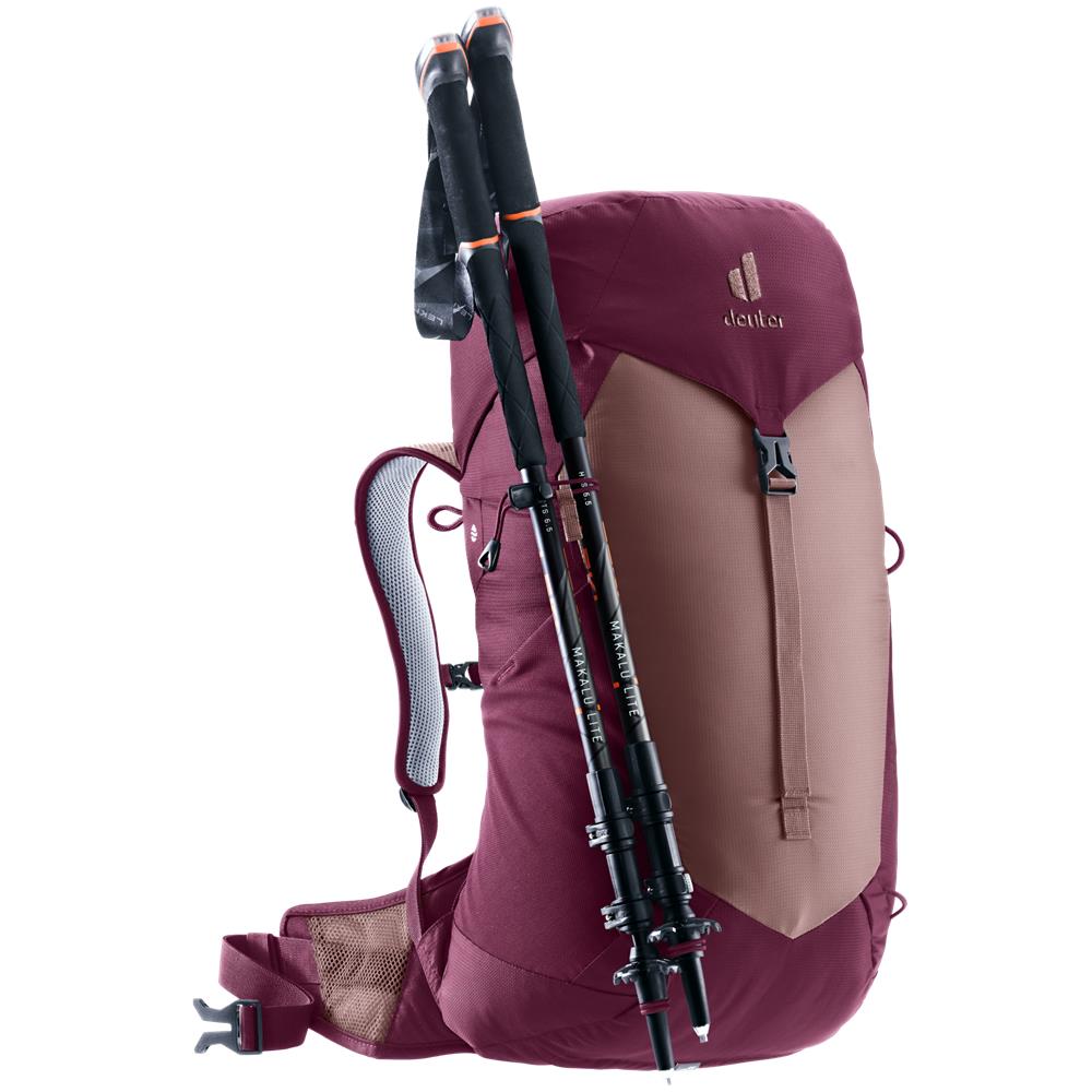 deuter AC Lite 22 SL, Wanderrucksack, ashrose-cassis (braun), 22L