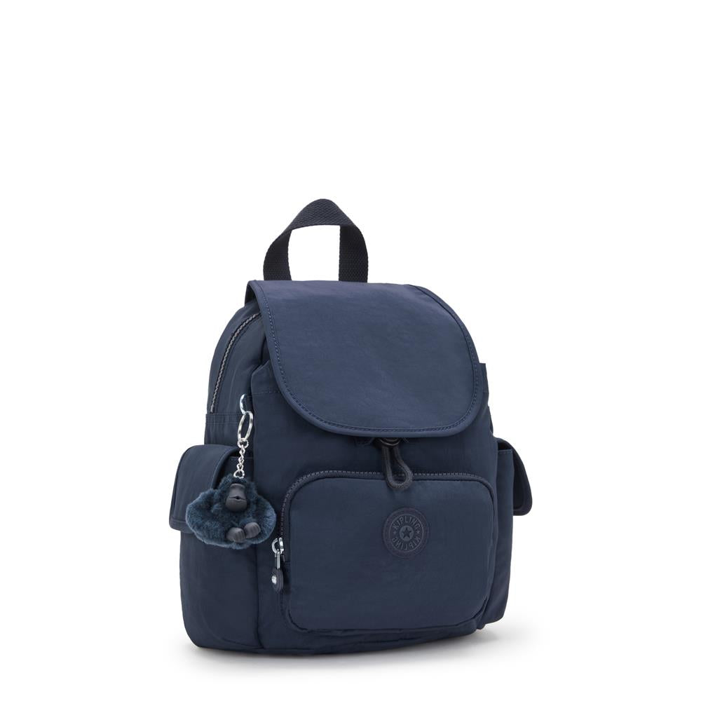 Kipling CITY PACK MINI, Extra kleiner Rucksack, Blue Bleu 2 (blau), 9L, Kompakt & Stylisch