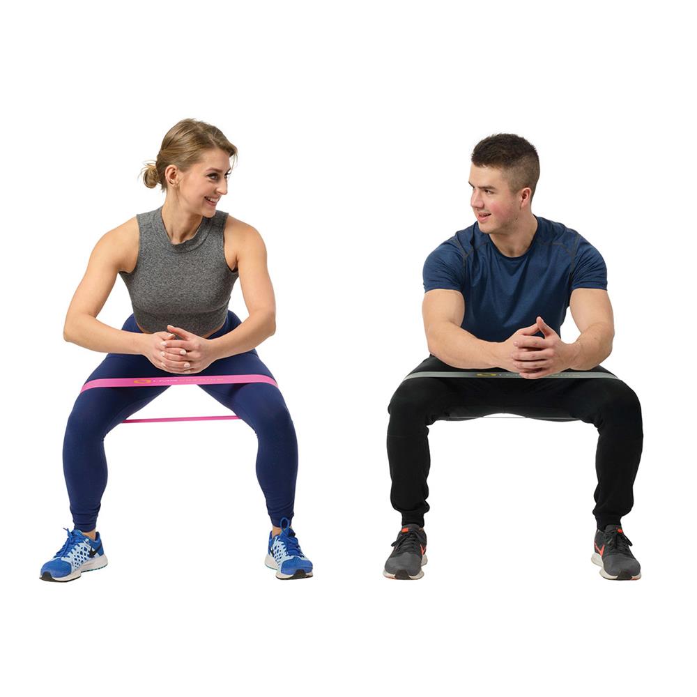 Widerstandsbänder Set 3er Latex Fitnessband | HMS Premium GU04 PRO II