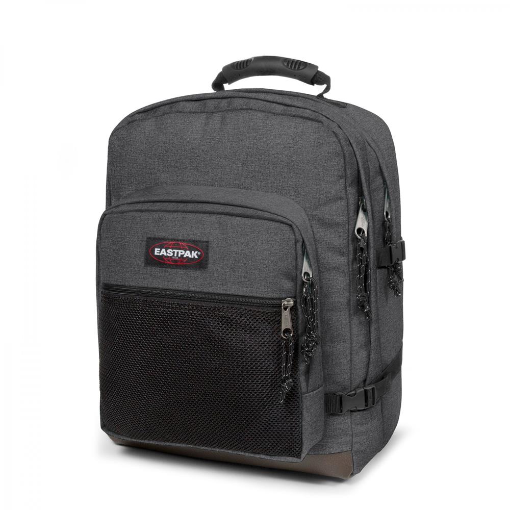 Eastpak ULTIMATE, Großer Rucksack, Black Denim (grau), 42L, mit Laptopfach