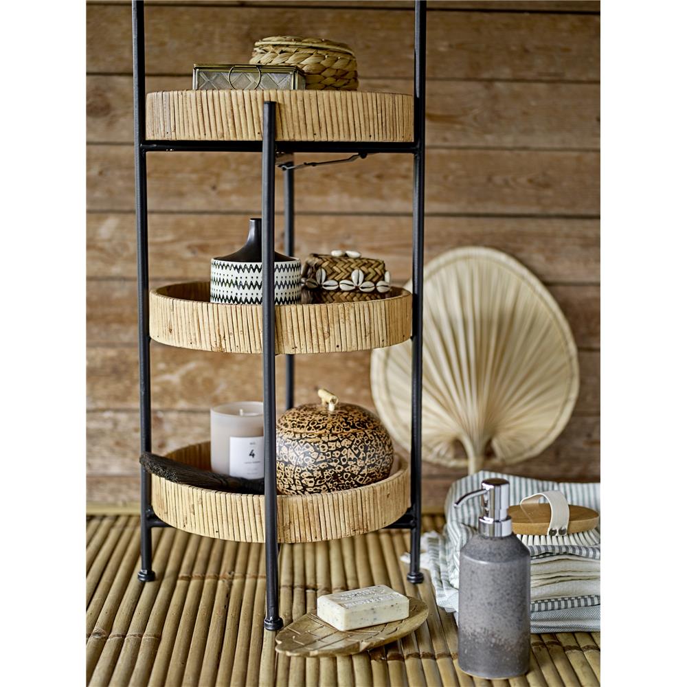 Bloomingville NO. 4 - Lemon Verbena Duftkerze, Natur, Natürliches Wachs, 210 G. - 50 Hour - Gift box - D8xH10 cm