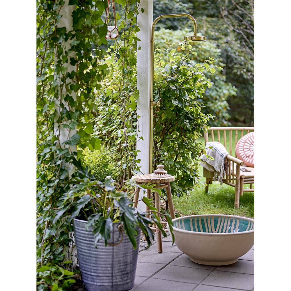 Bloomingville Evar Blumentopf in Grau 2er Set, aus verzinktem Eisen