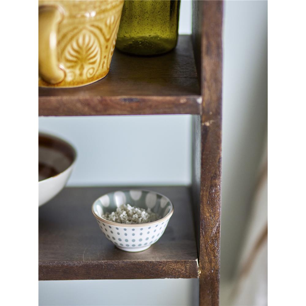 Bloomingville Maple Schüssel, Blau, 35ml, Steingut, dänisches Design