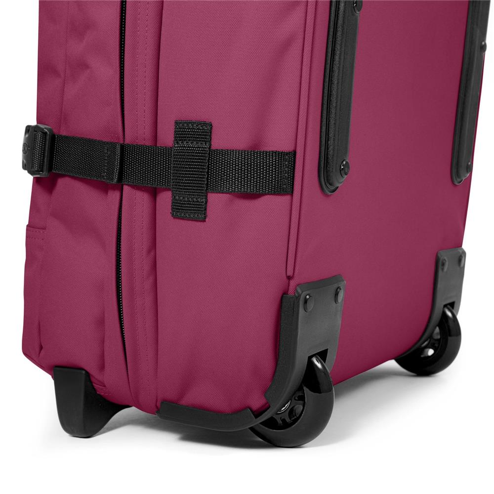 Eastpak TRANVERZ L, Großer Reisetrolley, Wine Burgundy (rot), 121L, Rollkoffer mit 2 Rädern und TSA-Schloss