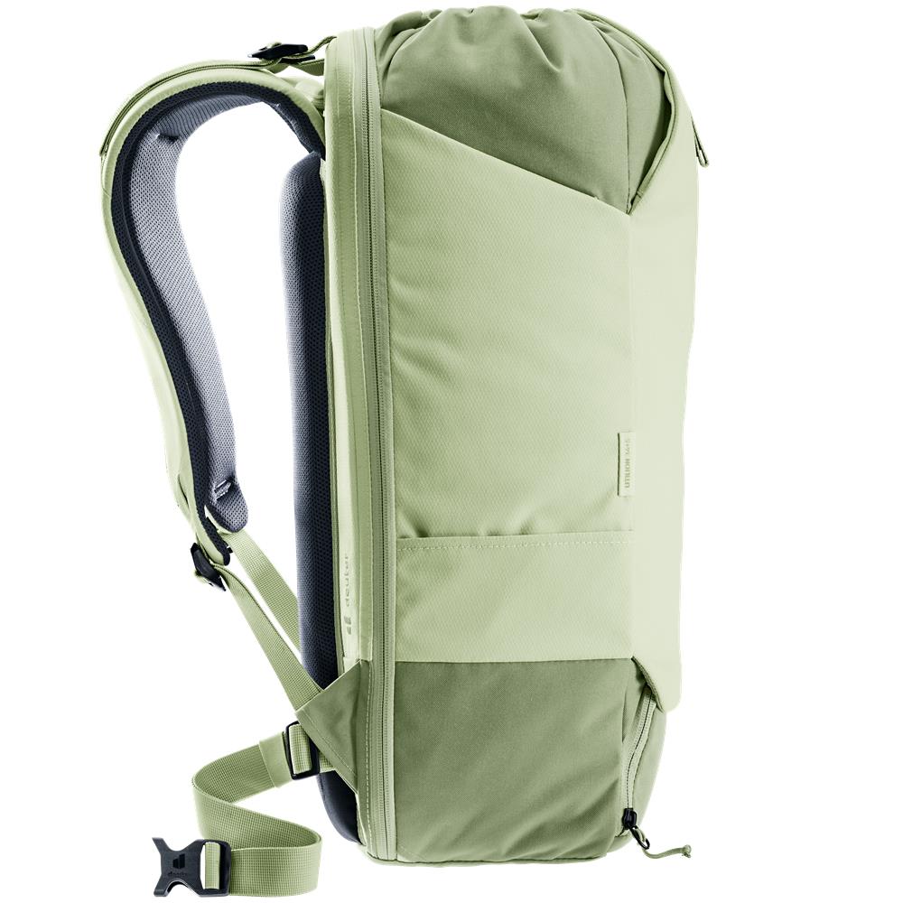deuter Utilion 34+5, Rucksack, mineral-grove (grün), 39L, mit Flaschenhalter und Laptopfach