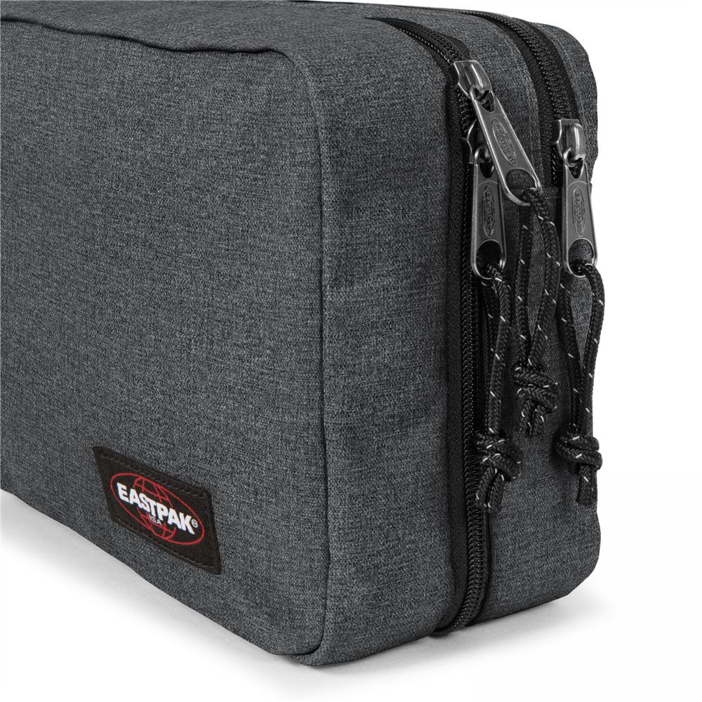 Eastpak MAVIS, Kulturtasche, Black Denim (grau), 6L, Kulturbeutel, Kosmetiktasche