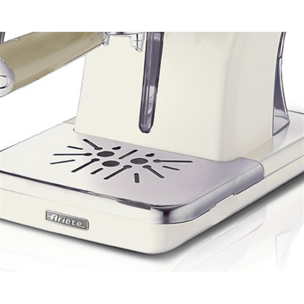 Ariete Vintage Espressomaschine, Beige, Siebträger Kaffeemaschine, 15 Bar
