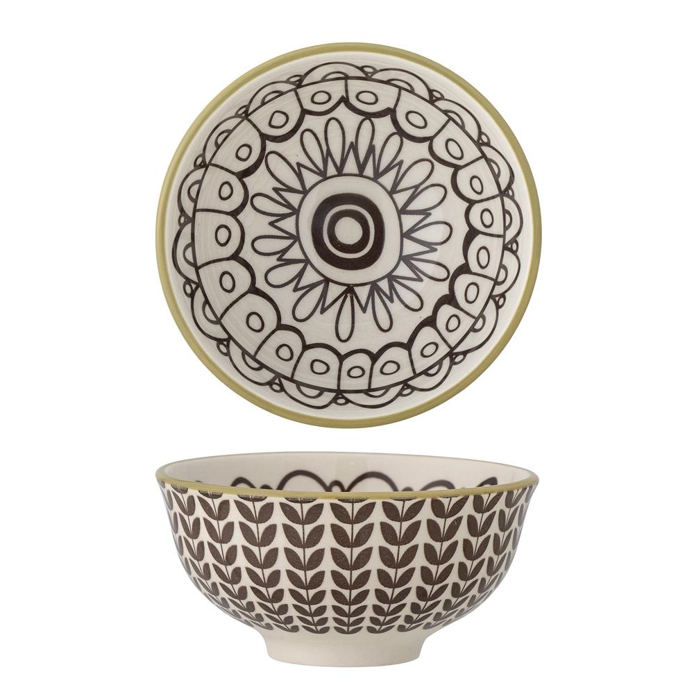Bloomingville Maple Schüssel, Braun, 270ml, Steingut, dänisches Design