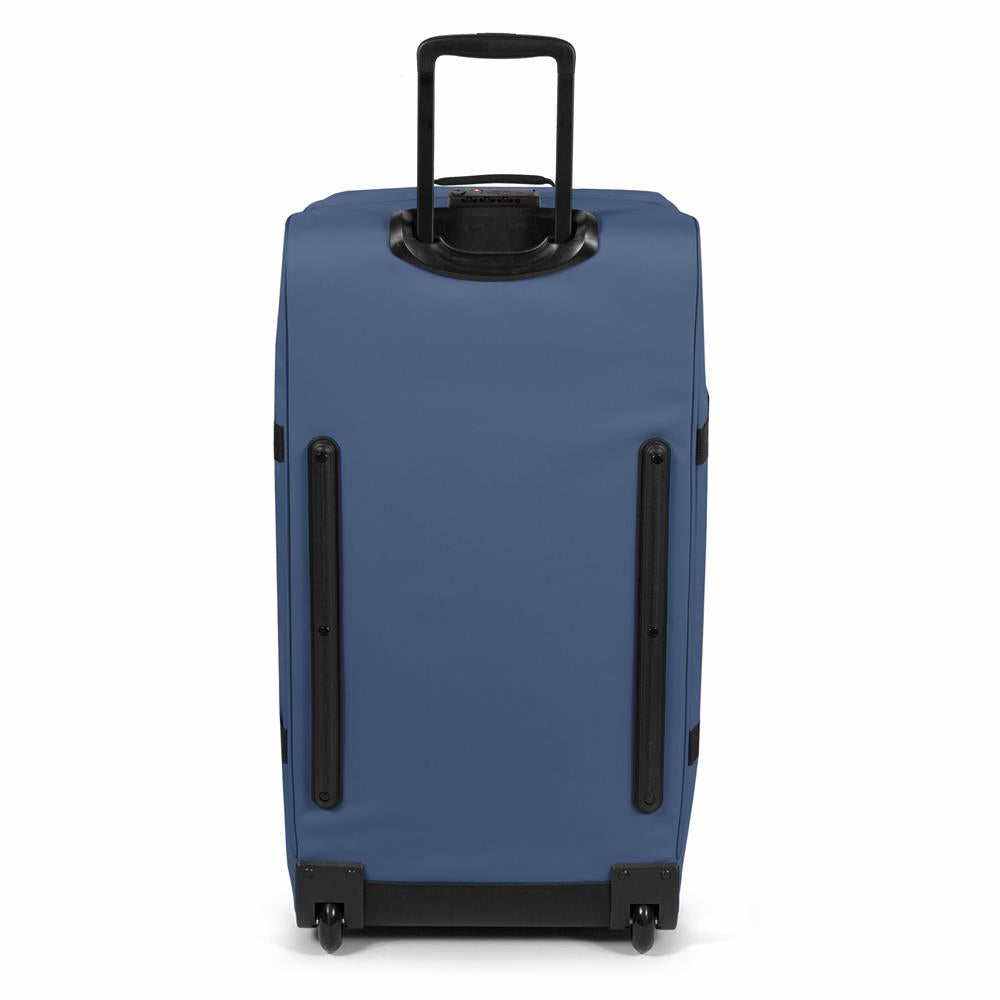 Eastpak TRANVERZ L, Großer Reisetrolley, Powder Pilot (blau), 121L, Rollkoffer mit 2 Rädern und TSA-Schloss