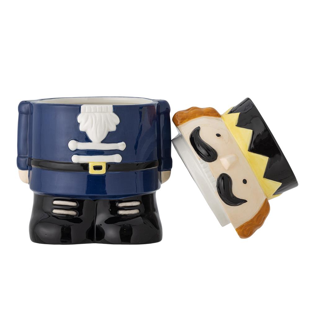 Bloomingville Feast Weihnachtsdose – Keksdose in Form eines Nussknackers, Weihnachten, dänisches Design