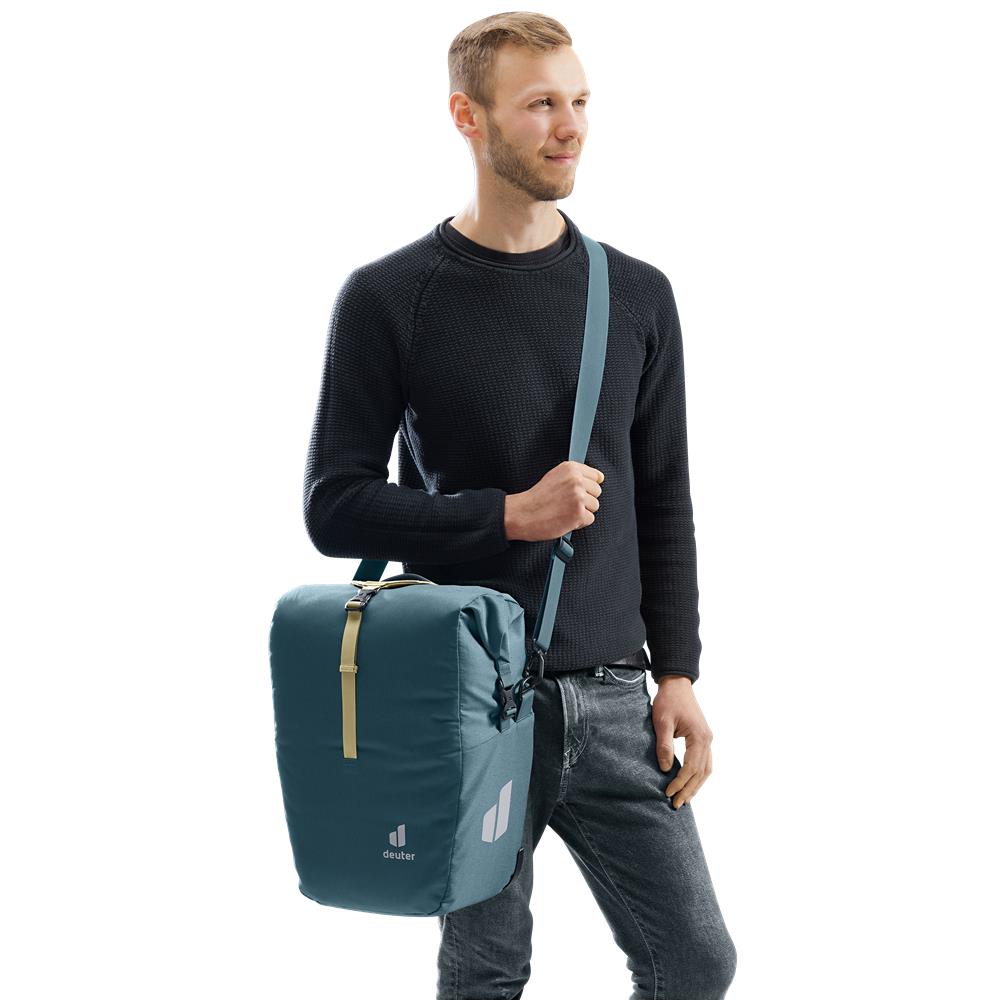 deuter Valbona 20+5, Fahrradtasche, atlantic (blau), 25L, Hinterradtasche