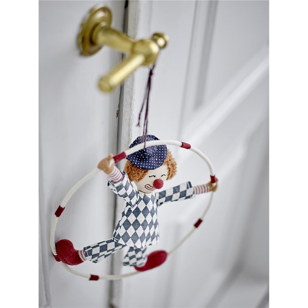 Bloomingville MINI Alfredo Mobile, Clown, Kinderzimmer, Dekoration, dänisches Design