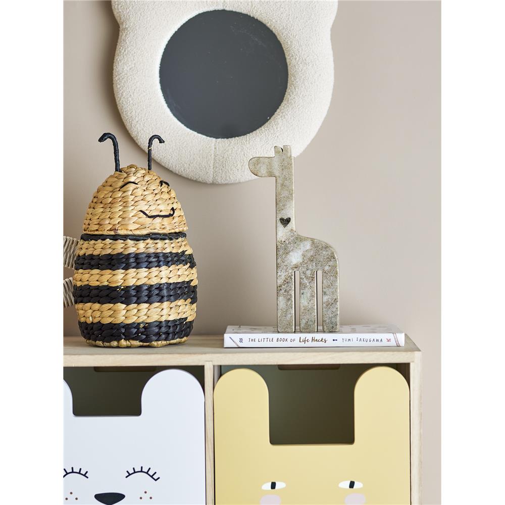 Bloomingville MINI Camy Dekofigur, Giraffe, Dekoration für das Kinderzimmer, aus Marmor