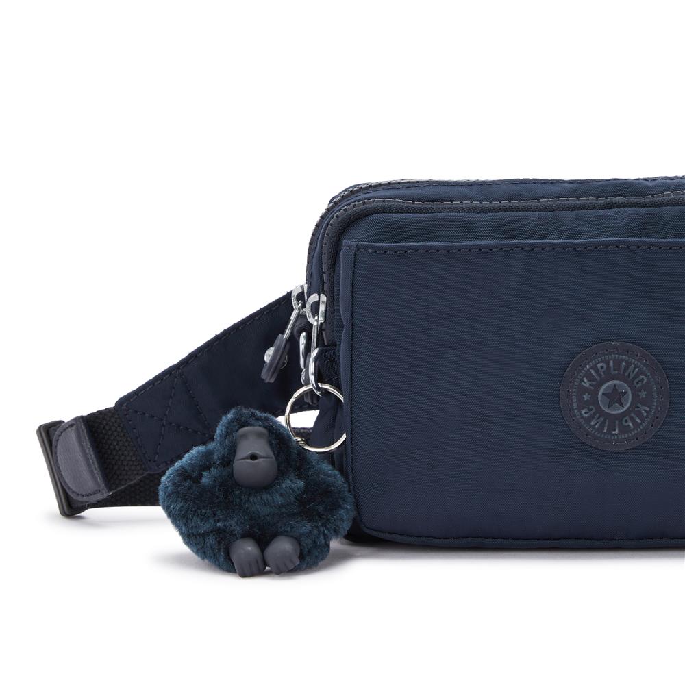 Kipling ABANU MULTI, 2-in-1-Crossbody- und Bauchtasche, Blue Bleu 2 (blau), Schultertasche