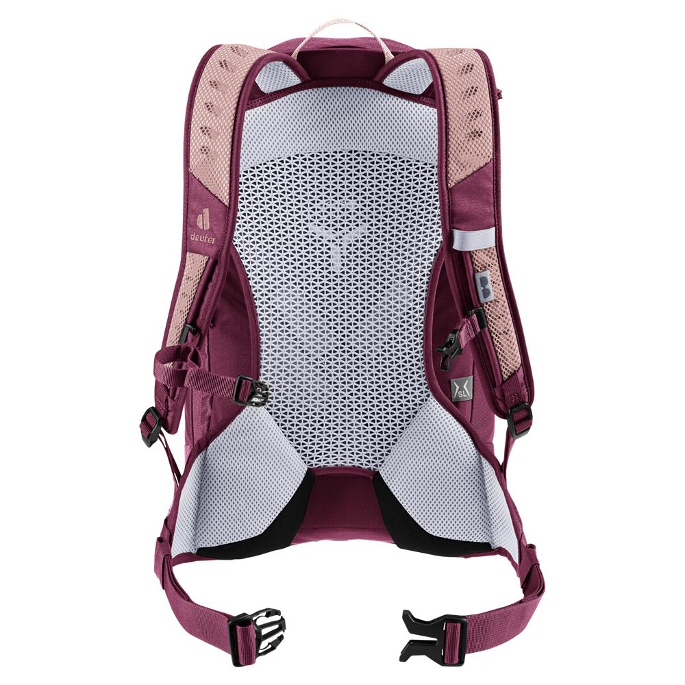 deuter AC Lite 15 SL, Wanderrucksack, ashrose-cassis (braun), 15L