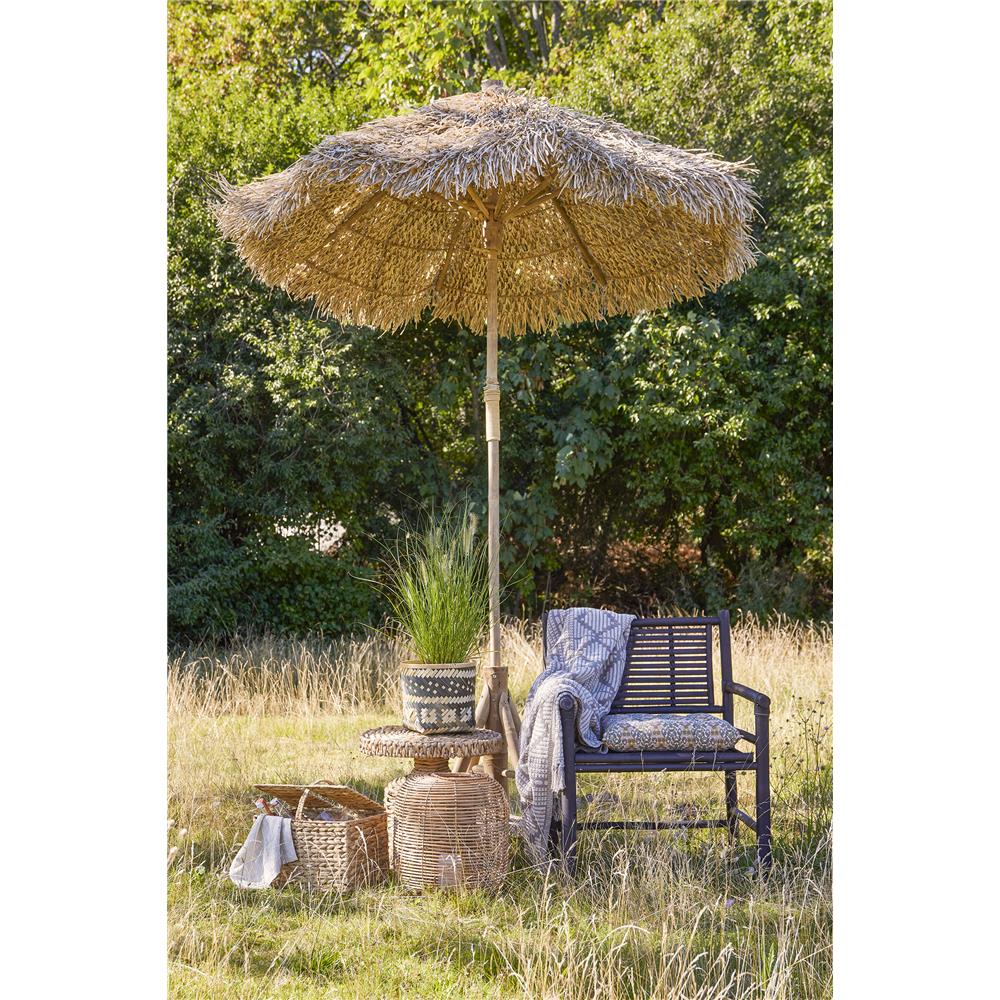 Bloomingville Camo Beistelltisch Natur Wasserhyazinthe Couchtisch Ablage dänisches Design