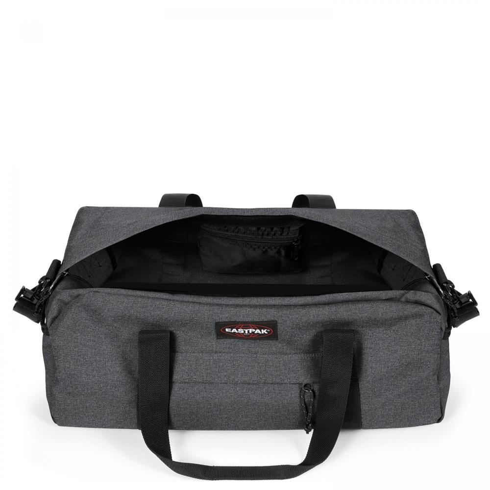 Eastpak STATION +, Reisetasche, Black Denim (grau), 58L
