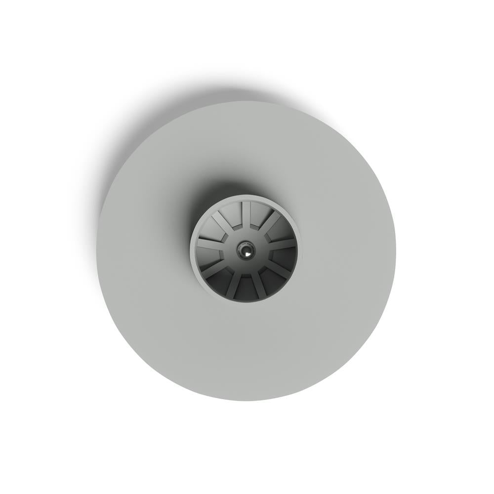 Umbra Flex Badewannenstöpsel, Haarsieb, Abflusssieb für Dusche, Badewanne, Waschbecken, in Grau