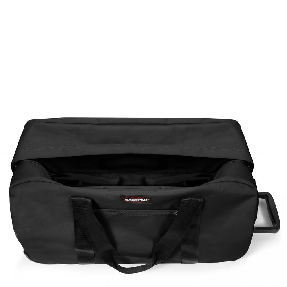 Eastpak CONTAINER 85 +, Große Reisetasche, Black (schwarz), 132L, mit 2 Rädern