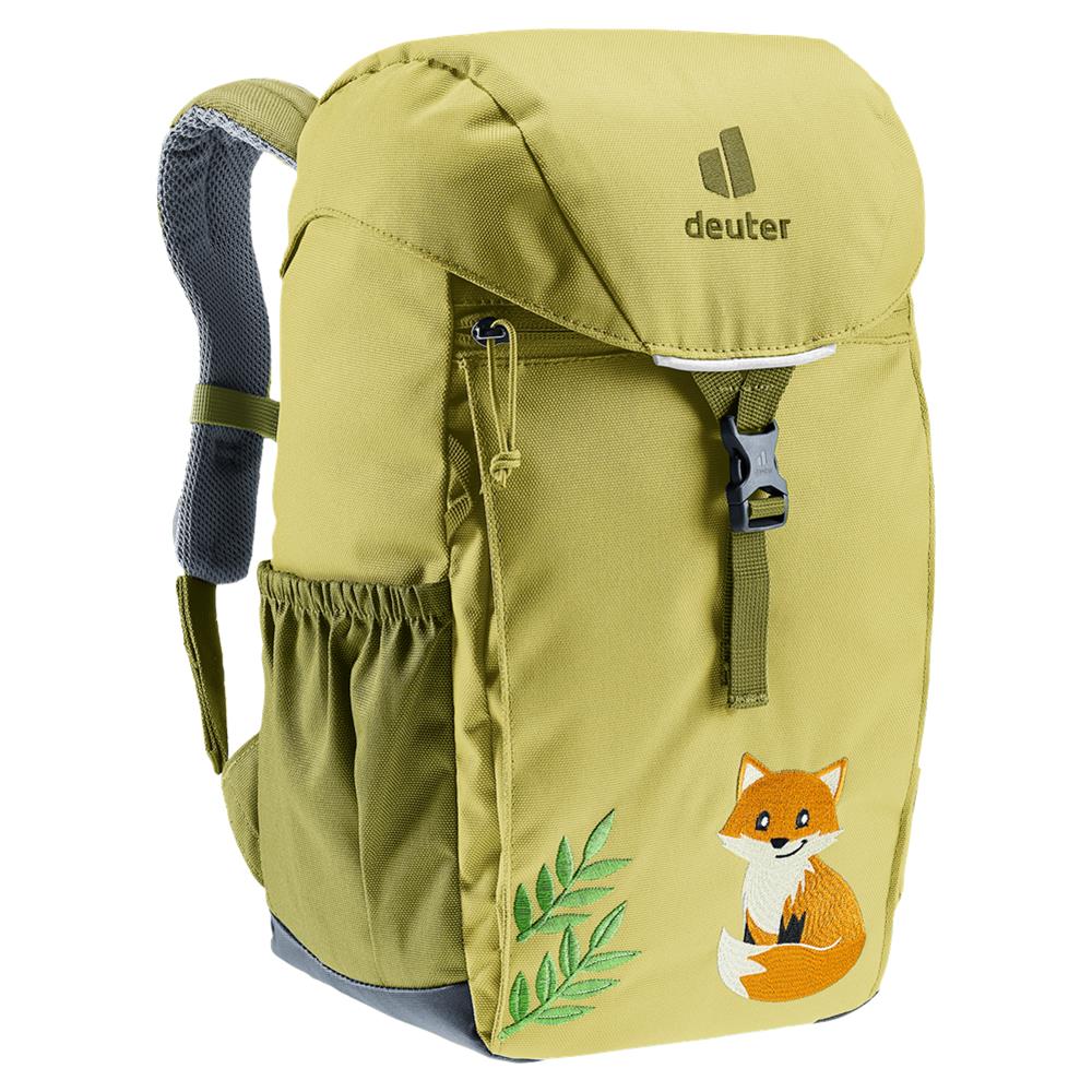 deuter Waldfuchs, Kinderrucksack, linden-cactus (grün), 10L, Kindergartenrucksack, Wanderrucksack
