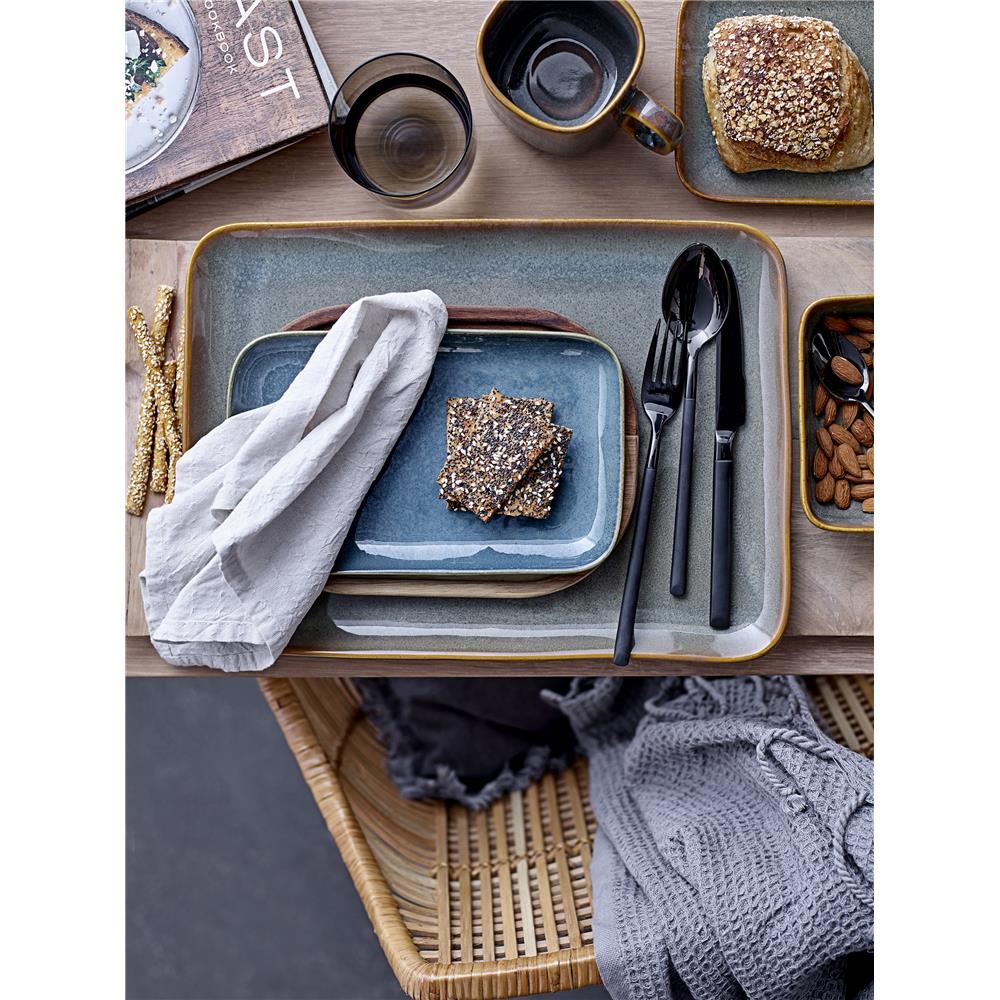 Bloomingville Aime Becher 2er Set 450 ml Grün Steingut Tasse Kaffeebecher Teetasse Trinkbecher