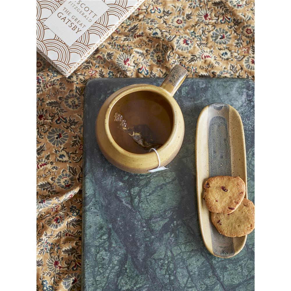 Bloomingville Solange Becher Braun 11 x 8,5 cm Steingut Kaffeebecher Teetasse Tasse Trinkbecher