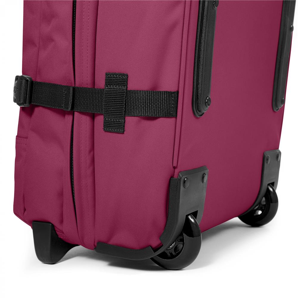 Eastpak TRANVERZ M, Reisetrolley, Wine Burgundy (rot), 78L, Rollkoffer mit 2 Rädern und TSA-Schloss