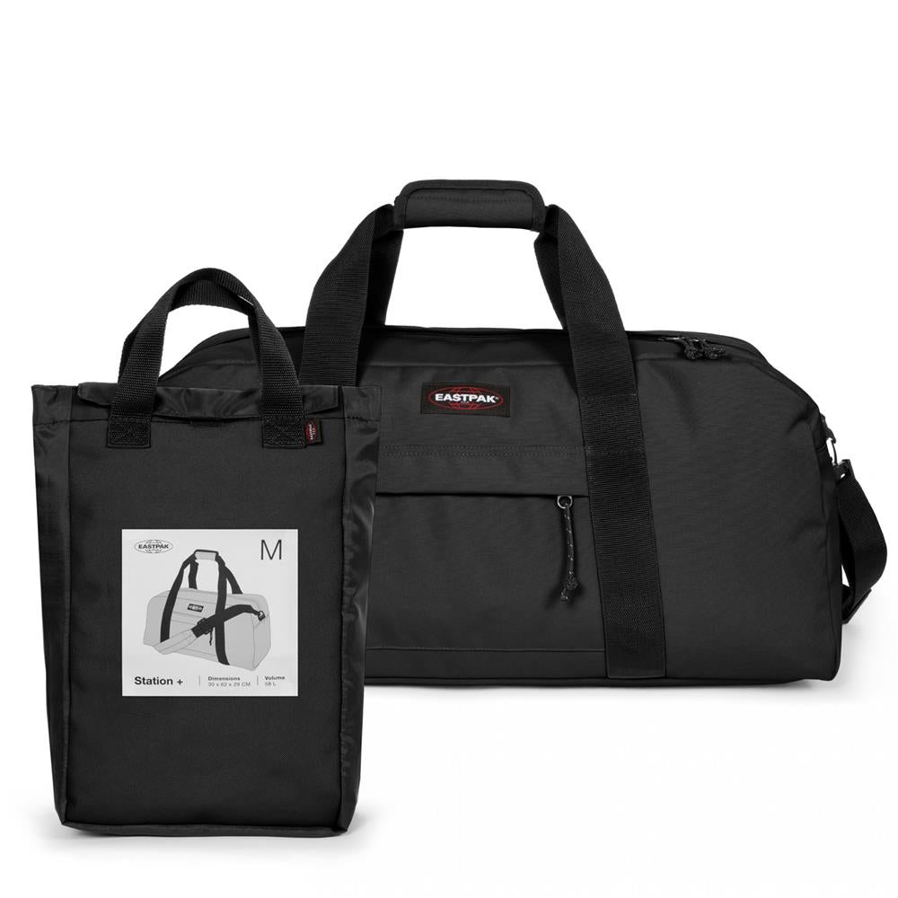 Eastpak STATION +, Reisetasche, Black (schwarz), 58L