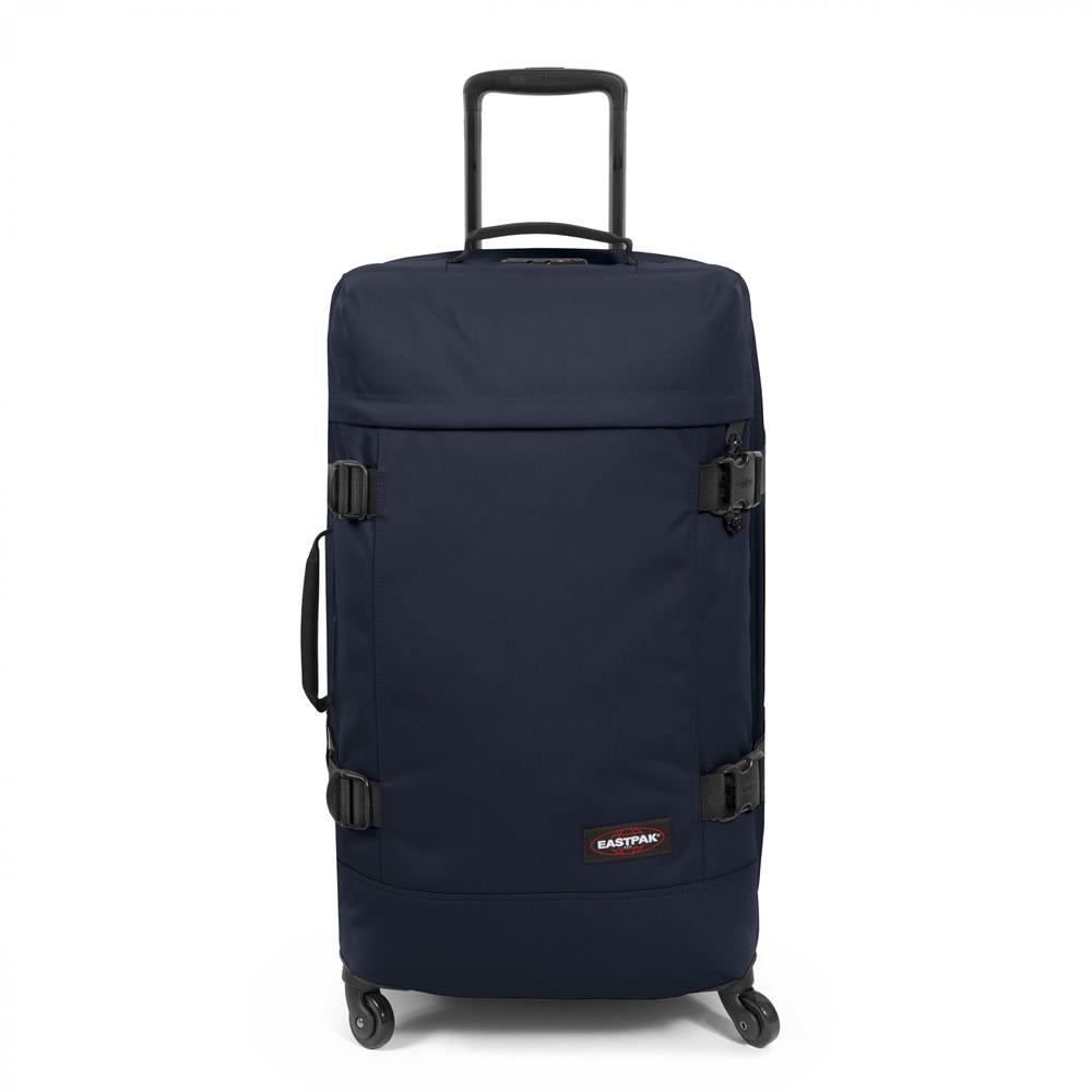 Eastpak TRANS4 M, Reisetrolley, Ultra Marine (blau), 68L, Rollkoffer mit 4 Rädern und TSA-Schloss