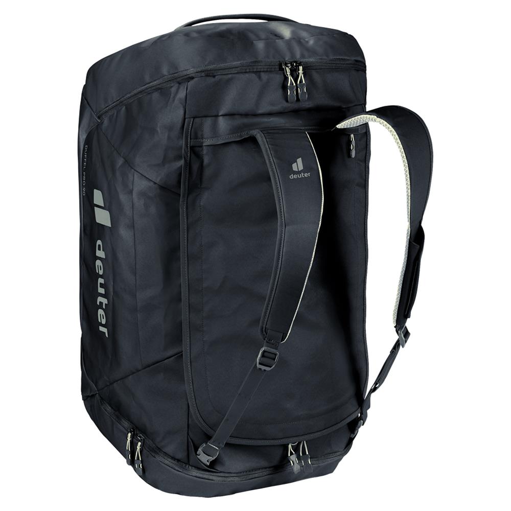deuter Duffel Pro 60, Reisetasche, black (schwarz), auch als Rucksack tragbar