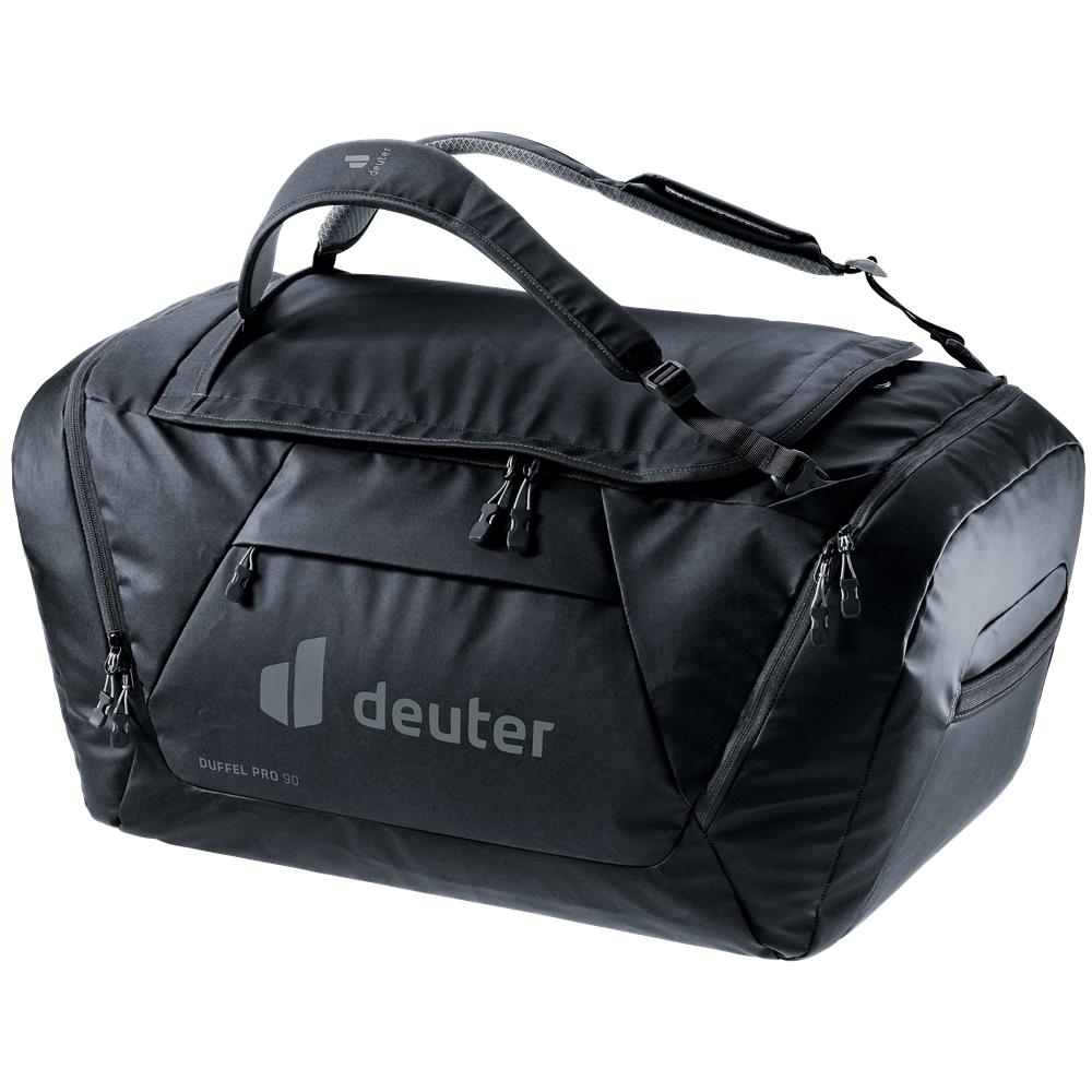 deuter Duffel Pro 90, Reisetasche, black (schwarz), auch als Rucksack tragbar