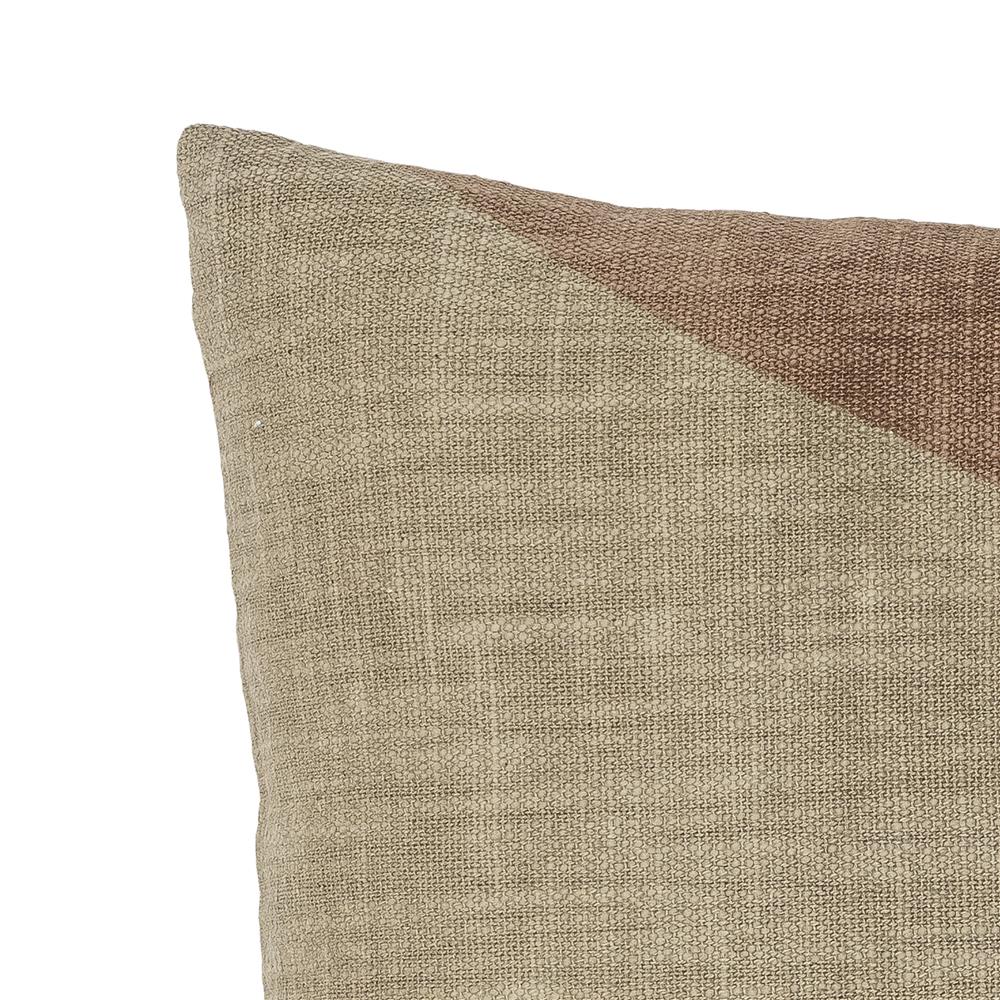 Bloomingville Eta Kissen Baumwolle Beige 45 x 45 cm Sofakissen Dekokissen