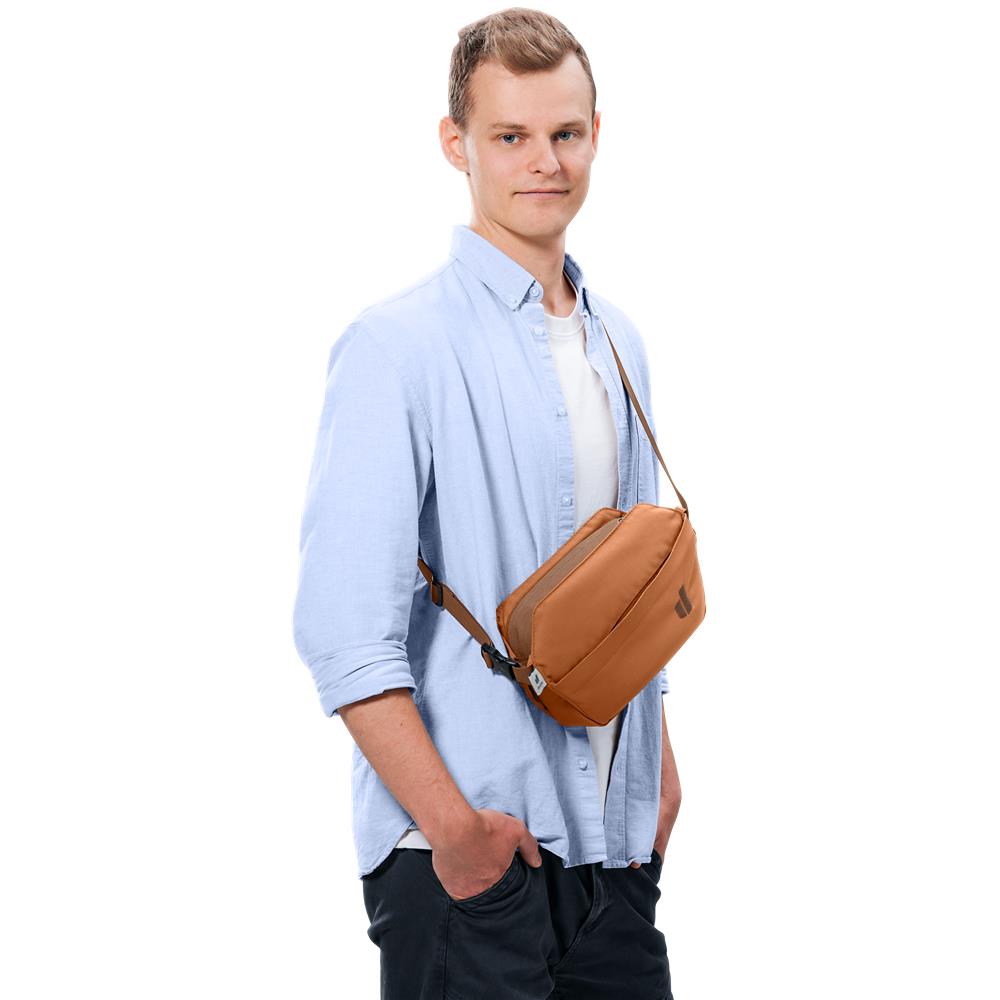 deuter Passway 2, Umhängetasche, pecan-mocha (orange), 2L, Schultertasche