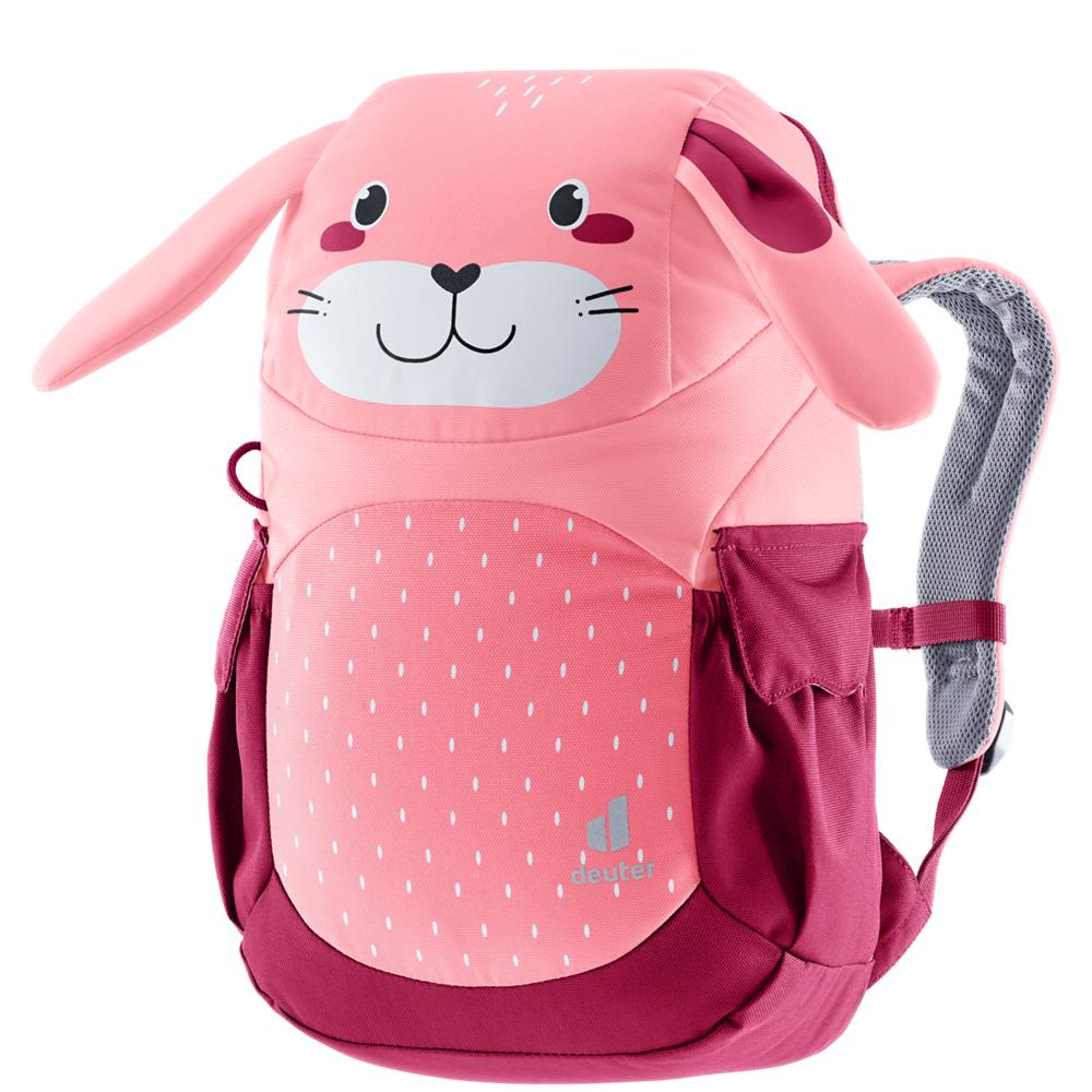 deuter Kikki, Kinderrucksack, Hase (pink), Kindergartenrucksack für Kinder ab 3 Jahre