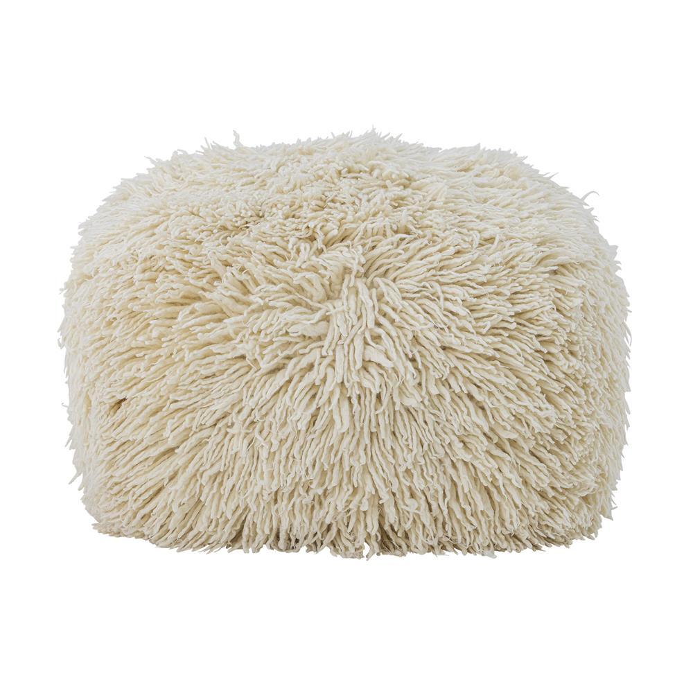 Bloomingville Lomba Hocker Natur Wolle 80x80x45 cm Sitzhocker