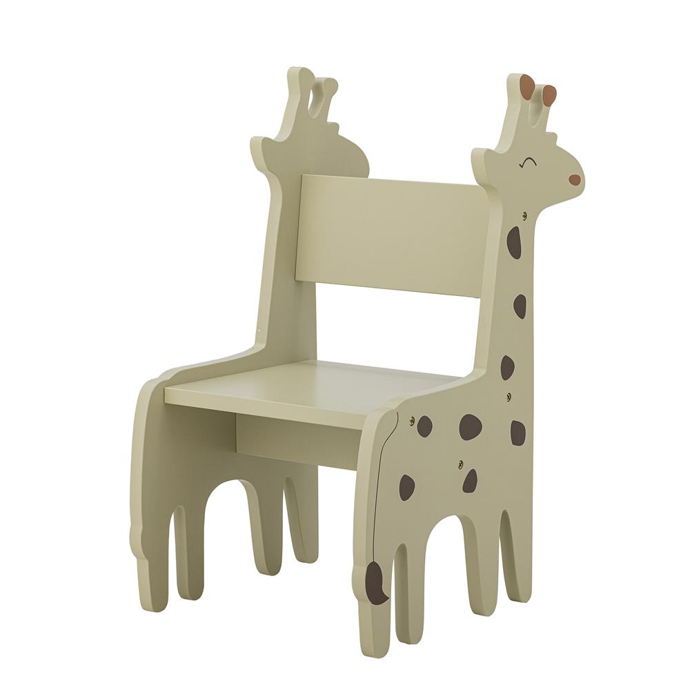 Bloomingville MINI Ibber Stuhl, Grau, Kinderstuhl, Giraffe, Kinderzimmer, dänisches Design