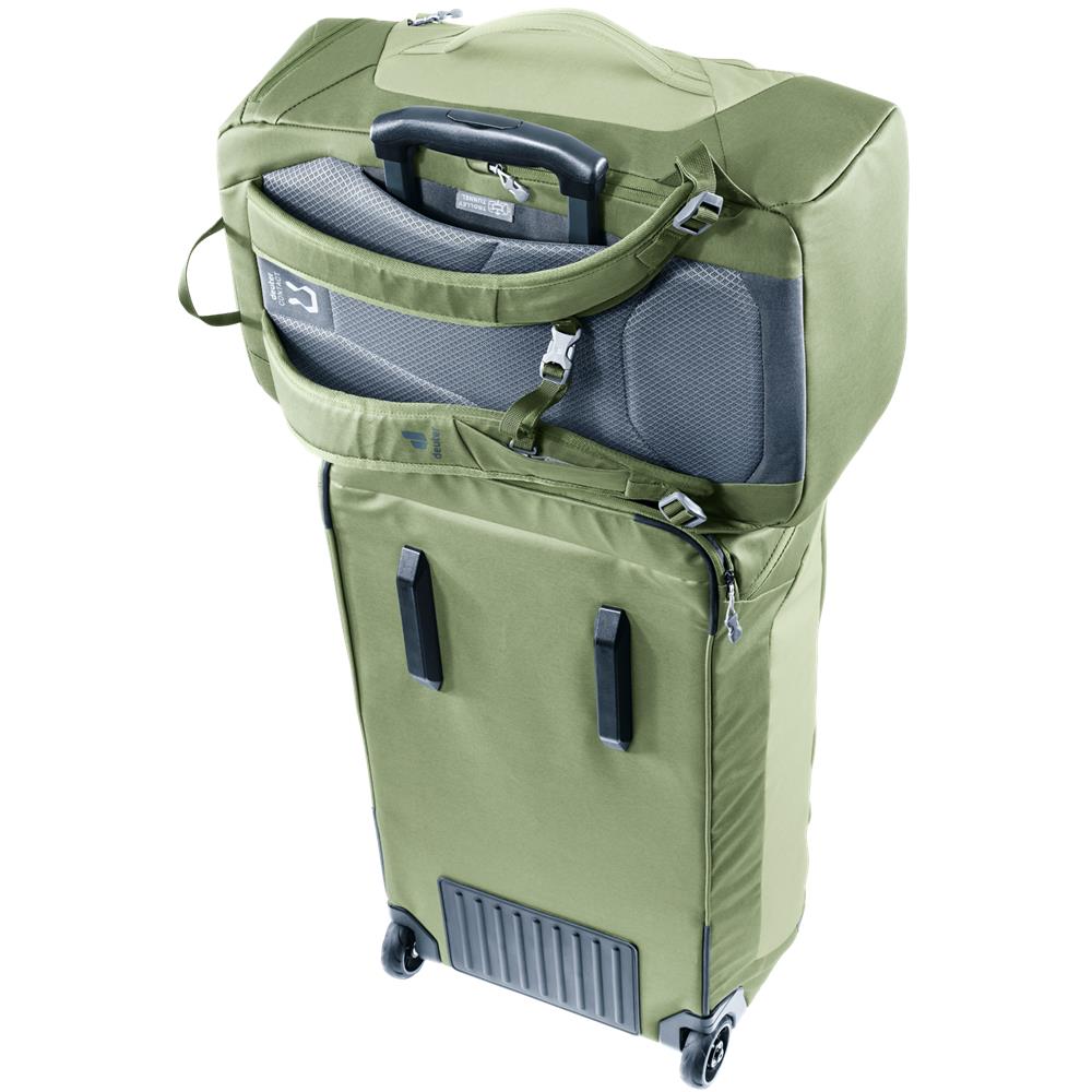 deuter Duffel Pro Pack 30, Reiserucksack, mineral-grove (grün), 30L