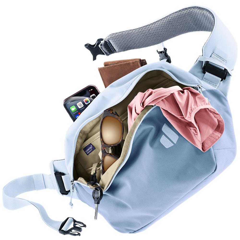 deuter Stroof 5, Umhängetasche, bluejay-polar (blau), 5L, Schultertasche