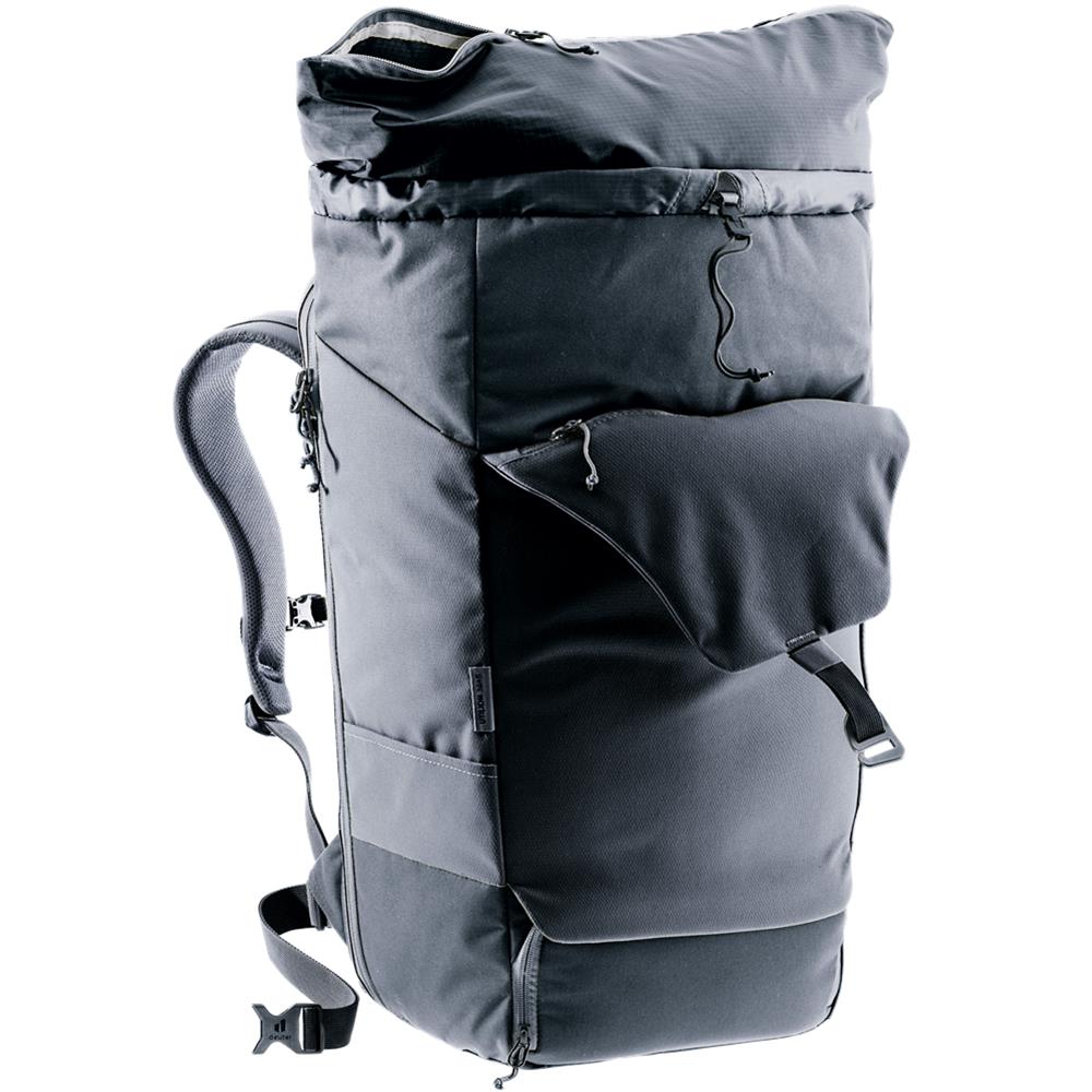 deuter Utilion 34+5, Rucksack, black (schwarz), 39L, mit Flaschenhalter und Laptopfach