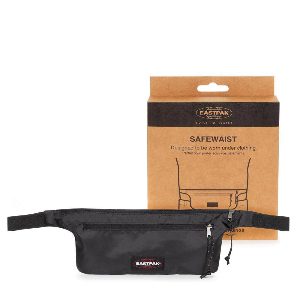 Eastpak SAFEWAIST, Leichte Bauchtasche, Black (schwarz), Gürteltasche
