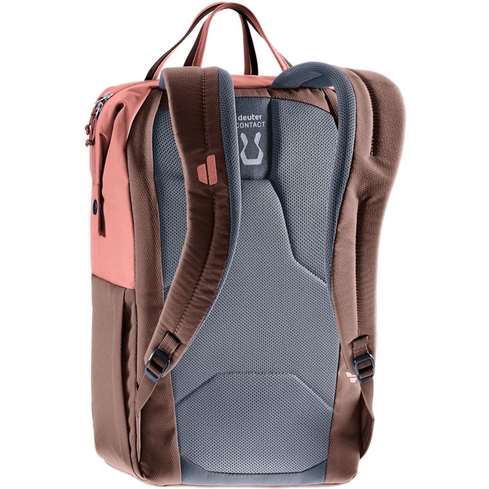 deuter Vista, Rucksack, raisin-caspia (braun), 18L, Toploader mit Reißverschluss